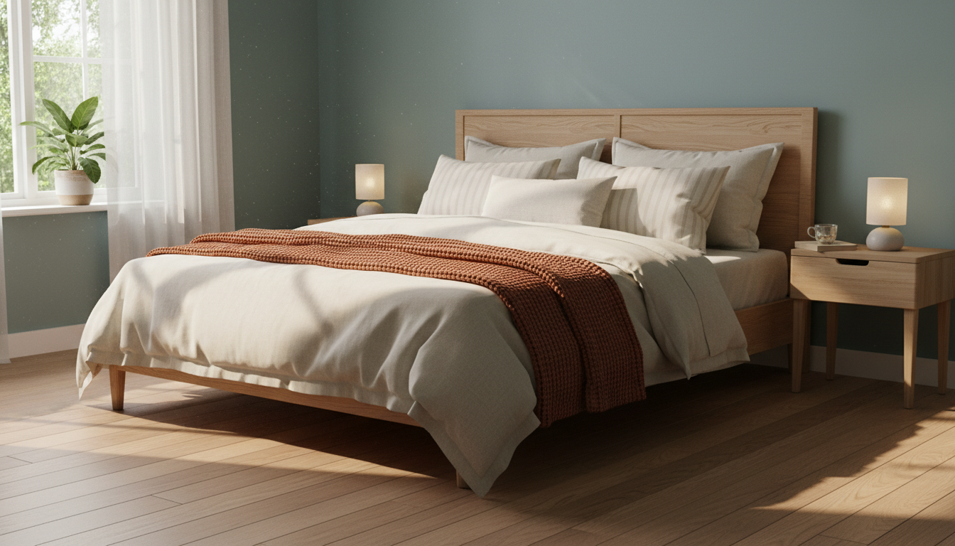 수면 관리를 위한 편안한 침실 환경