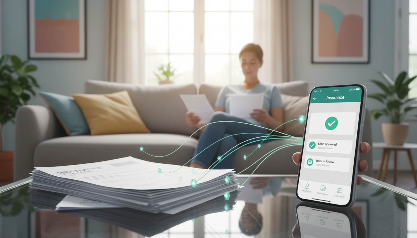 갑상선암 로봇 수술 보험 적용과 실비 청구 확인을 하는 환자의 모습